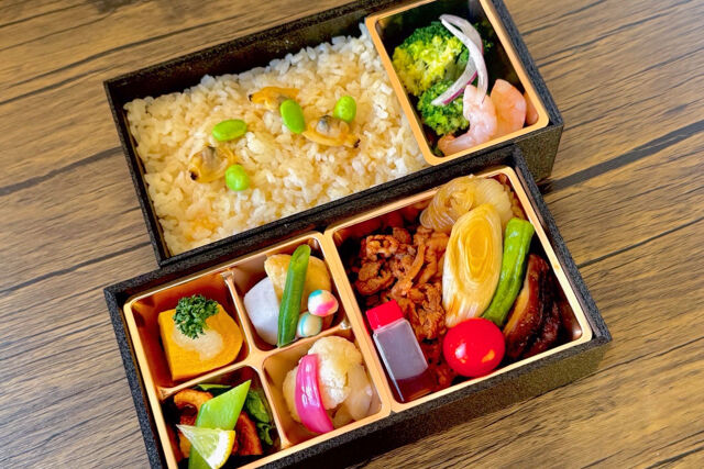 すき焼き うめの-【熨斗対応可】厳選牛トマトすき焼き2段御膳