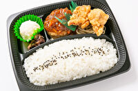 東京笑顔-【熨斗対応可】ハンバーグ＆唐揚げ弁当
