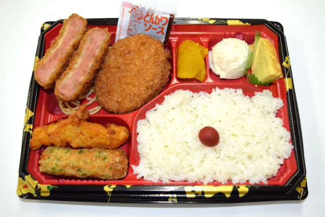 旅箪笥-tabidansu--【イベント向け】ハムカツ・コロッケ弁当