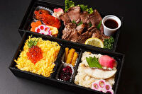 鯛おこわ専門店 北新地はやし-鯛おこわとイクラ丼とステーキとローストビーフ御膳