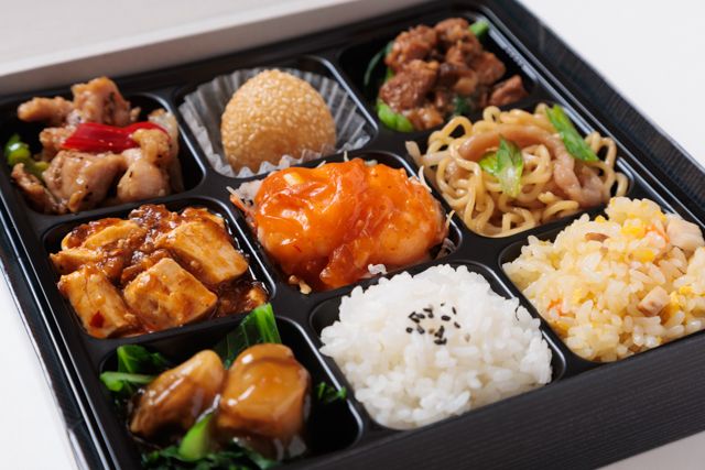 台湾料理 媽媽-海鮮九枡中華弁当
