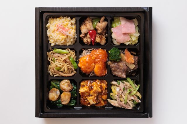 台湾料理 媽媽-豪華海鮮九枡特選中華弁当