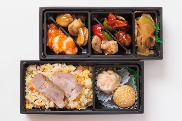 台湾料理 媽媽-海鮮二段重特選中華弁当