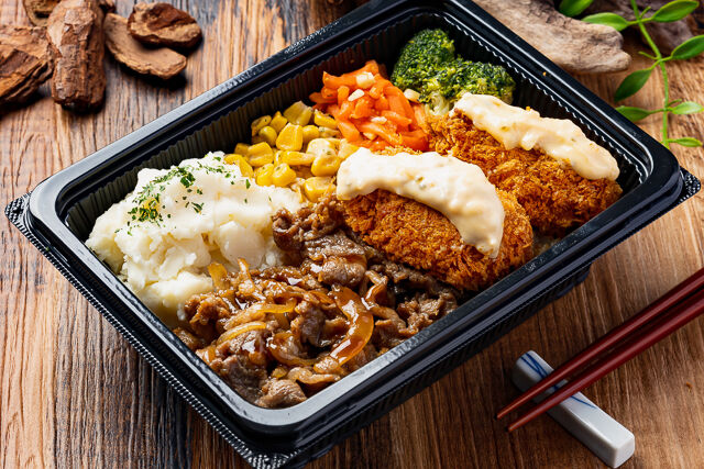 玉川ブッチャーズ Produced by 玉川精肉店-炭火焼A5和牛＆カキフライ BOX