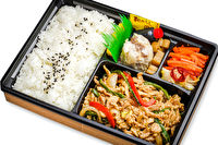 玉川 葵花飯店-青椒肉絲弁当（チンジャオロース）