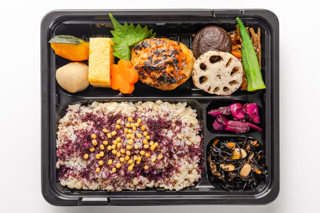 味噌と生姜と米-あられ弁当 炭火焼き鶏つくね 仙台赤味噌照り焼き【MTK01】