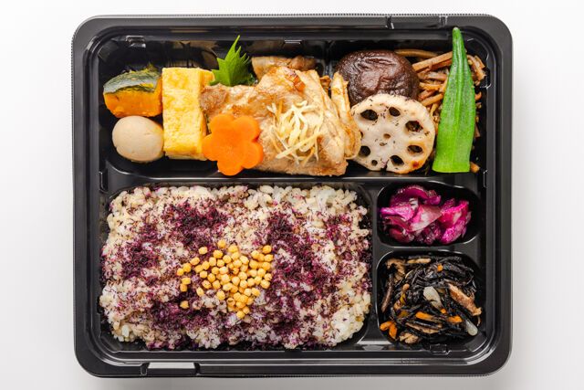 味噌と生姜と米-あられ弁当 豚肉の生姜焼き【MTK02】