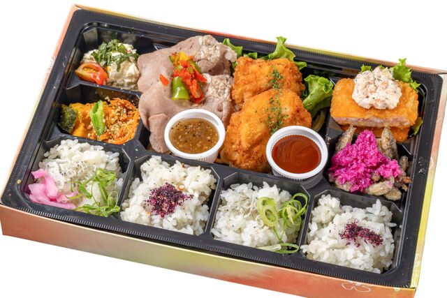 牛タン専門店 タンしゃぶ亭-牛タンしゃぶとチキンカツ弁当
