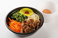 お弁当工房 たれ半-A5ランクの肉がうまい！特製ビビンバ！（嬉しい温泉卵付き）