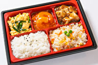 上海料理 点点-エビチリ 二色ごはん弁当