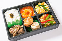 上海料理 点点-エビチリ＆青椒肉絲 中華幕の内