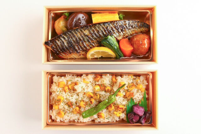 THE KING SALMON 神楽饗-【夏の味覚】焼きとうもろこしの炊込みごはんと粕漬けトロ鯖膳