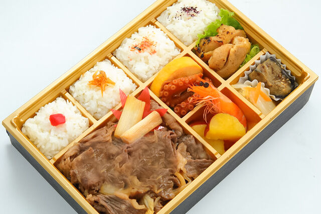 特米弁当 あみい-和牛すき焼 折膳（おりぜん）（NO.141）
