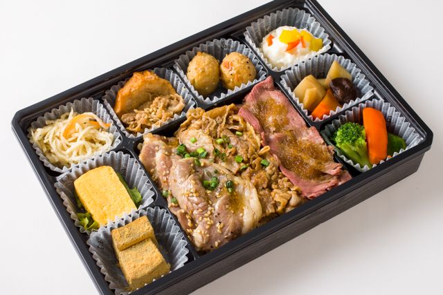 東京精肉店-【特上】牛三種食べ比べの彩り九升御膳