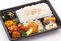 とんかつ太一-若鶏の唐揚げと手作りコロッケ弁当