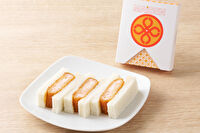 とんかつまい泉-エビかつサンド 3切