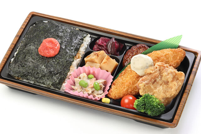 【つか弁！】有明海苔と人気トリオの海苔明太弁当