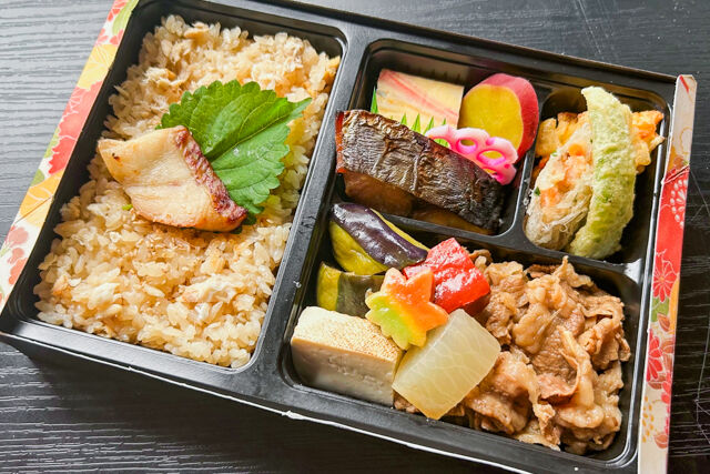 鯛飯すき焼き弁当