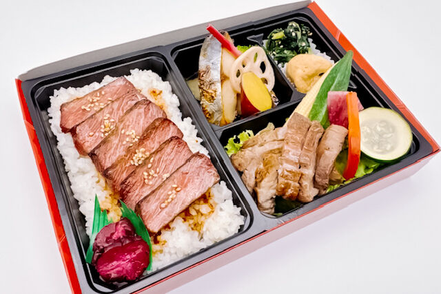 牛たんと黒毛和牛 つかさ政宗-政宗御膳（牛たん焼きと鰆西京焼きとサーロインステーキ）