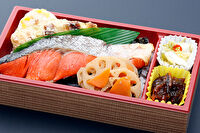 漬け海苔弁当 吟-紅鮭塩焼き 高級漬け海苔弁当