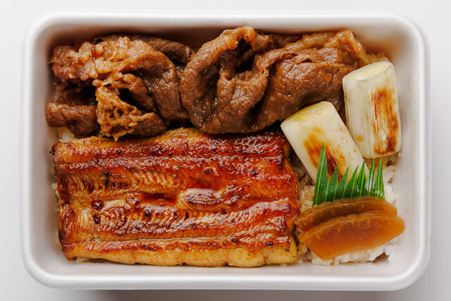 つきじ宮川本廛-特製うなぎ牛肉弁当