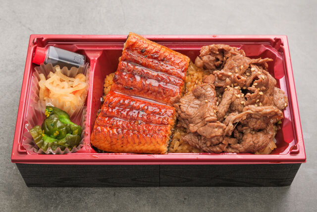 鰻の梅咲-うな重＆和牛焼肉弁当