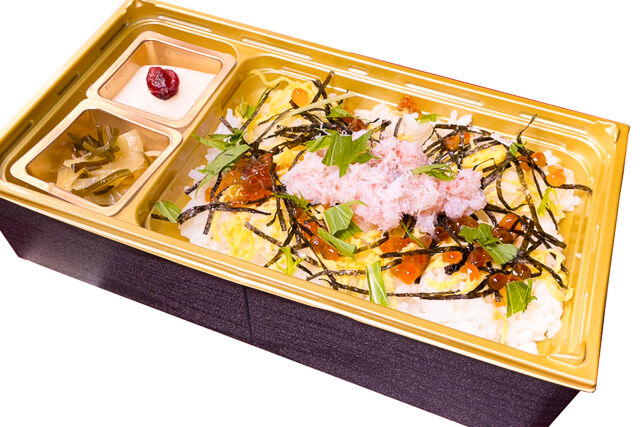 【冬の味覚】蟹といくらのちらし寿司