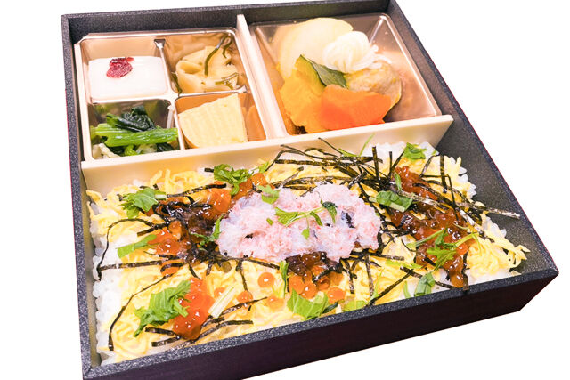 【冬の味覚】蟹といくらのちらし寿司御膳