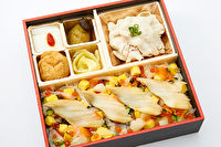 スタミナ満点問屋 うな蔵-穴子ちらしと豚しゃぶ弁当