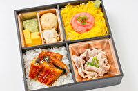 スタミナ満点問屋 うな蔵-鰻とネギトロ重と豚しゃぶ弁当