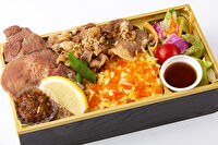 牛と鰻の神隠し あさひや-熟成牛タン、バラ焼き弁当