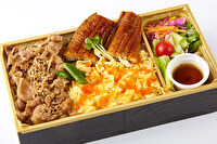 牛と鰻の神隠し あさひや-うなぎと熟成牛バラ焼きの宝石弁当