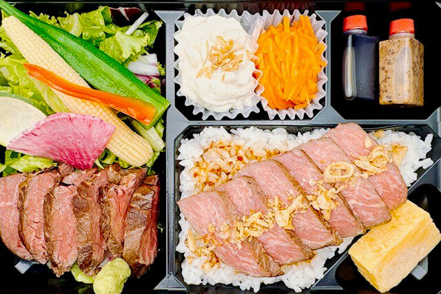 vege-lovele vegetable-牛ハラミ焼肉弁当（特選牛ロースステーキ）