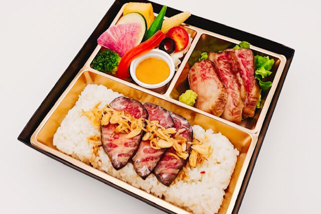 vege-lovele vegetable-黒毛和牛A5カルビステーキBOX（黒毛和牛ローストビーフ）