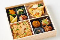 和暖-【秋冬限定】秋鮭フライのタルタル焼と松茸ご飯弁当