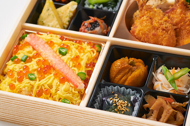 和暖-【秋冬限定】贅沢カニづくし！カニクリームコロッケとカニ飯弁当