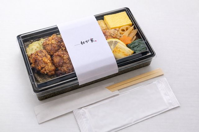 和が家-鶏唐揚げと有明海苔の極上海苔弁