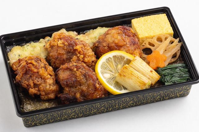 和が家-鶏唐揚げと有明海苔の極上海苔弁