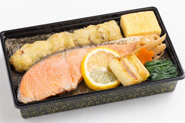 和が家-紅鮭と有明海苔の極上海苔弁