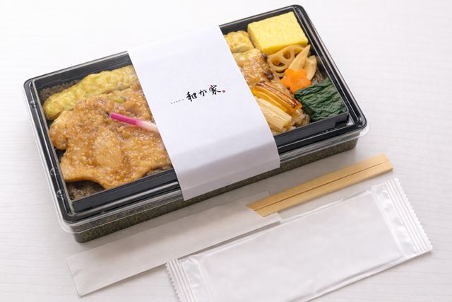 和が家-豚生姜焼きと有明海苔の極上海苔弁