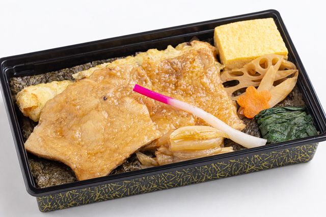 和が家-豚生姜焼きと有明海苔の極上海苔弁