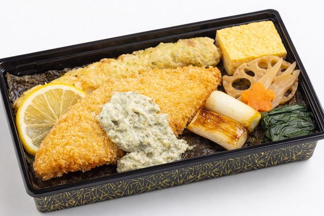 和が家-白身魚フライと有明海苔の極上海苔弁