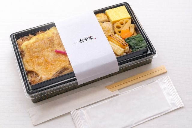 和が家-豚生姜焼きと削り節の鰹節弁当