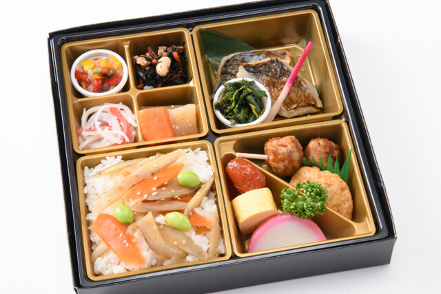 五味五彩膳 ーさわら焼物と出汁ごぼう飯ー