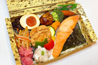 極・和い寿-特製和い寿海苔弁 銀鮭塩焼