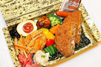 極・和い寿-特製和い寿海苔弁 特選和牛和豚メンチカツ