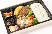 わんぱく食堂-ハンバーグとチキン南蛮御膳