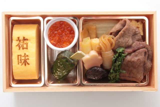 和菜 祐味-【秋限定】きのこご飯と特製牛すき焼き御膳～いくら添え～