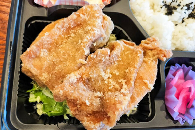 職人手仕込みからあげ わとか食堂-青のり醤油モモからあげ弁当