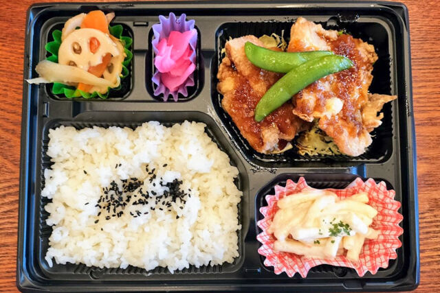職人手仕込みからあげ わとか食堂-香味ダレの油淋鶏弁当